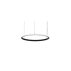 pendant luminaire ANDROS OUT Ø 80CM DALI controllable IP20, powder coated, black matt dimmable