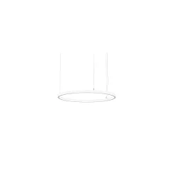 pendant luminaire ANDROS IN/OUT Ø 800CM DALI controllable IP20, powder coated, white matt dimmable
