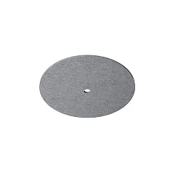 acoustical element SILENTIUM (SMOOTH) 59.5CM round, symmetrical, grey