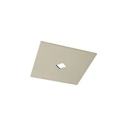 acoustical element SILENTIUM (SMOOTH) 89.5CM square, symmetrical, creme