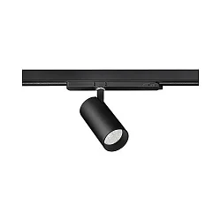 3-phase spot TRAXX MICRO round, rotatable IP20, black dimmable