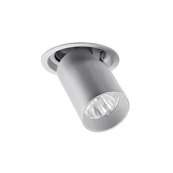 spot TRAXX MINI round, swivelling, rotatable, switchable LED IP20, silver 