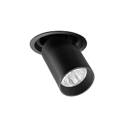 spot TRAXX MINI round, swivelling, rotatable, switchable LED IP20, black 