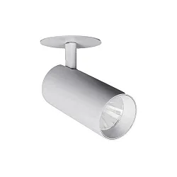 spot TRAXX MIDI round, swivelling, rotatable, switchable LED IP20, silver 