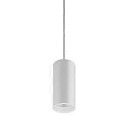 pendant luminaire TRAXX MICRO round, switchable LED IP20, white 