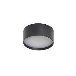 outdoor ceiling luminaire Ø 12CM round, CCT Switch, with diffuser IP44