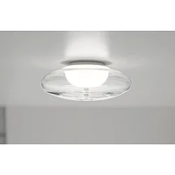 ceiling luminaire BLOO IP20, crystal clear, mat, opal white dimmable