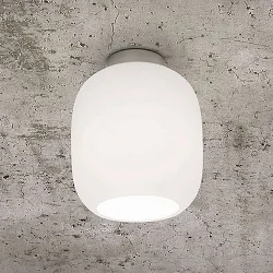 Ceiling luminaire MUREA, E27, IP20, opal white matt