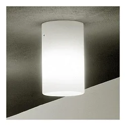 Ceiling luminaire TUBE, E14, IP20, opal white matt