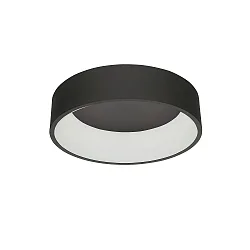 wall and ceiling luminaire SCULPTORIS 40 CCT DIM CCT Switch, set back IP20, mat, deep black dimmable