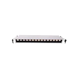 KapegoLED recessed ceiling luminaire CETI 15, current constant, 44-45V DC, 700 mA, 30W, 2900K, matt white