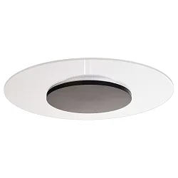 LED Ceiling luminaire ZANIAH 37, 18W, 3000K, IP20, dimmable, black