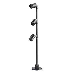 Display luminaire HERCULIS TRIPLE, 9V DC, 350 mA, 3W, 3000K, black