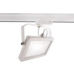 3-phase spot FLOOD SMD IP20, satined, traffic white