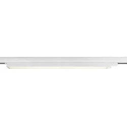 3-phase luminaire LINEAR 60 IP20, mat, traffic white 