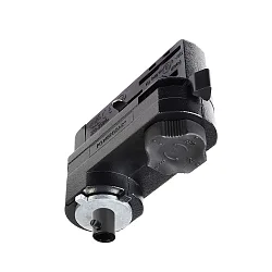 3-phase pendant suspension D LINE 3-PHASE with strain relief, graphite, black