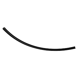 3-phase surface-mounted track D LINE / DALI CURVED 90° / RADIUS 1M right, 6-pole, graphite black
