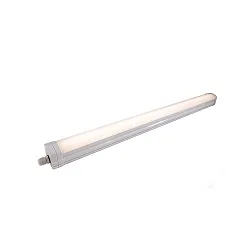 LED ceiling luminaire TRI PROOF, 36W, 180-240V, 4000K, IP65, matt white