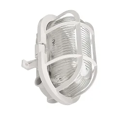 wall and ceiling luminaire SOTANO RETRO oval E27 IP44, white dimmable