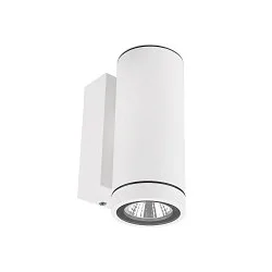 facade spotlight SHORELINE PRO ROUND 68 DOWN 1 flame, round, CCT Switch IP65, white dimmable