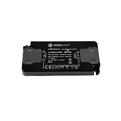 Power supply fLAT, power supply 500mA 6W, Input: 220-240V AC, Output 2-12V DC, Output: 500mA, 6W, black