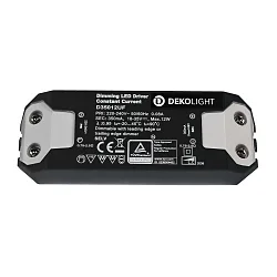 Deko-Light LED-power supply unit, BASIC, DIM, CC, D350012UF/12W, current constant, dimmable