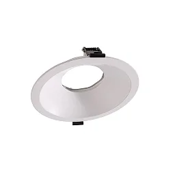 Accessories for MODULAR SYSTEM COB recessed ring 170 mm, H: 50 mm, matt white