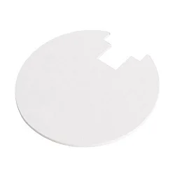 Rear cover for series UNI II MINI, Ø 7cm, white