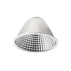 Reflector for UNI II MAX, metal, IP20, 50°, silver