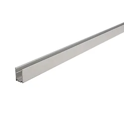 Profile for D FLEX LINE sIDE LED strip, 100cm, anodized aluminum, matt silver