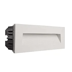 Cover Step for recessed LED wall luminaire LIGHT base III outdoor, white