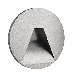 Cover ROUND Angle for recessed LED wall luminaire ALWAID, grey