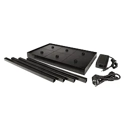 charging station CANIS x6 6-fold, black