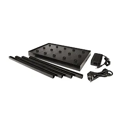 charging station CANIS MINI x15 15-fold, black