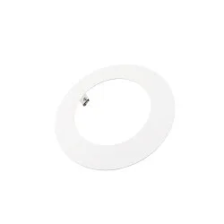 reducing ring 210/135MM round, mechanical, built-in version, traffic white