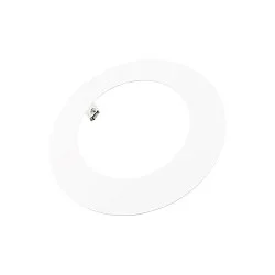 reducing ring 240/180MM round, mechanical, built-in version, signal white