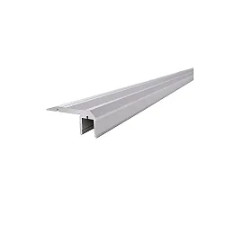 Reprofile stair STEP profile AL-02-10 for 10 - 11,3 mm LED stripes, aluminum anodized, 200cm, silver