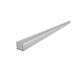 IP-profile U-high AU-05-15 for 15 - 16,3 LED stripes, matt silver, 200cm