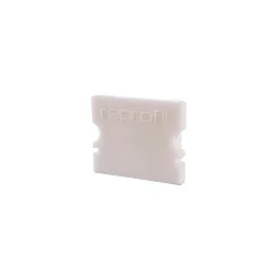 Endcaps P-AU-02-12, 18 mm, 2 items, white