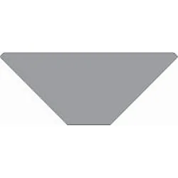 End cap P-AV-05-25 set 2 pcs., silver