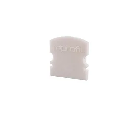 Endcaps f-AU-02-10, 16 mm, 2 items, white