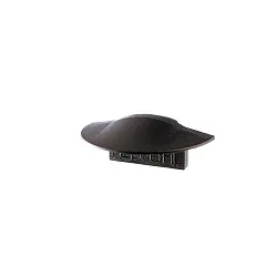 Endcaps f-ET-01-08, 23 mm, 2 items, black