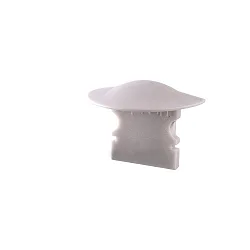 Endcaps f-ET-02-08, 23 mm, 2 items, grey
