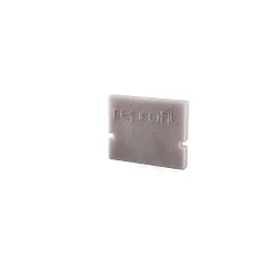 Endcaps H-AU-01-08, 14 mm, 2 items, grey