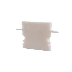 Endcaps H-ET-02-15, 30 mm, 2 items, white