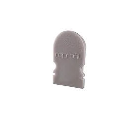 Endcaps R-AU-02-08, 14 mm, 2 items, grey