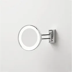 mirror with lighting BS 36 LED 7-fold IP 44, chrome 