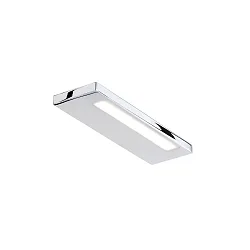 LED Wall luminaire SLIM 24 N LED, 8W, 3000K, 1280lm, IP44, chrome