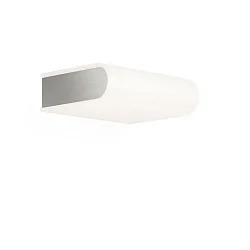 LED Wall luminaire BOOK 15 LED, 6,2W, 3000K, 750lm, IP20, nickel satin