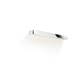 LED Wall luminaire BOX 80 N LED, 41,2W, 3000K, 6060lm, IP44, chrome